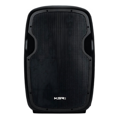 Alto-falante Ksr Pro K-812 Com Bluetooth, Rádio, Controle Remoto Preto 127/220v