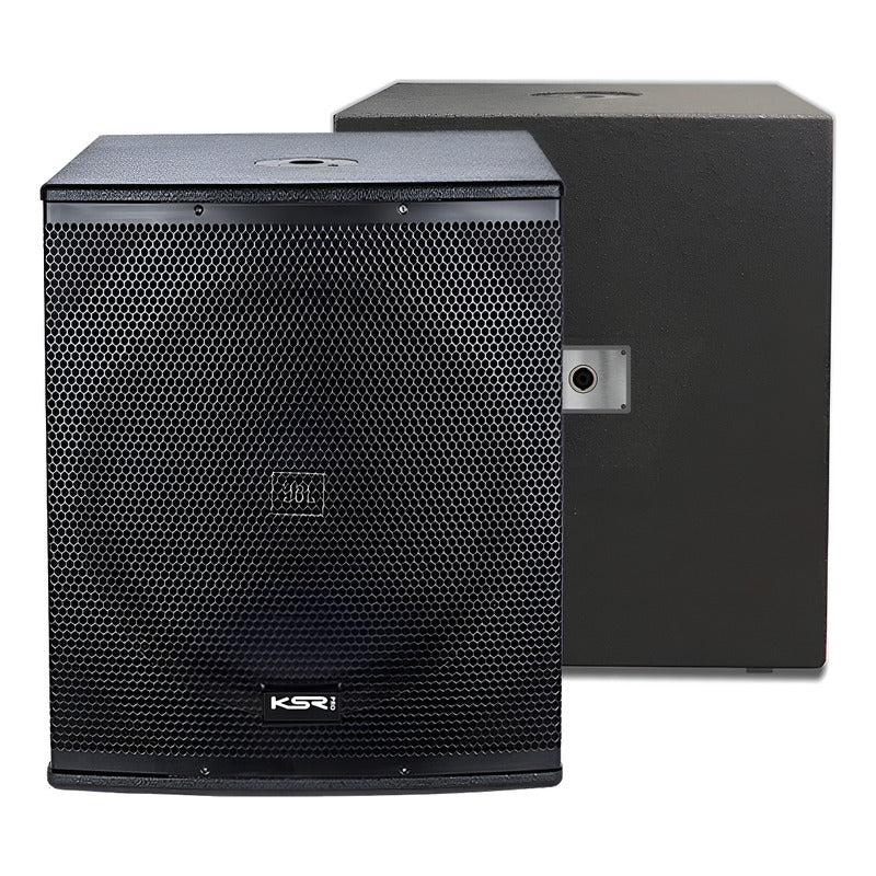 Sub Passivo 15  Ksr Pro 550w Rms 8 Omhs K-15.8 Woofer Jbl Preto Passivo