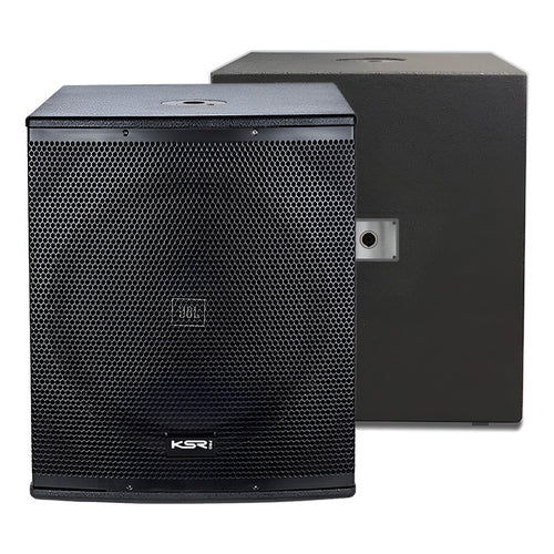 Sub Passivo 15  Ksr Pro 550w Rms 8 Omhs K-15.8 Woofer Jbl Preto Passivo