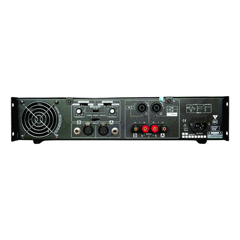 Potencia Som Profissional 4000w Rms Ksr Pro Kla5000 Cross Preto 4000 W 220v