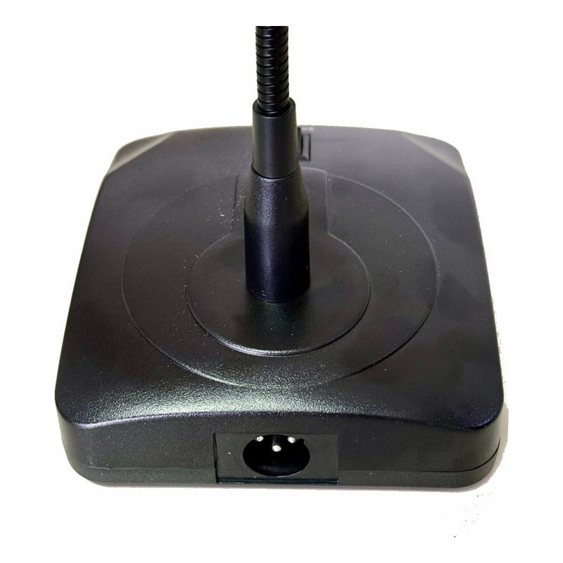 Microfone Gooseneck Condensador Mesa Reunião Ksr Pro Kts40 Preto