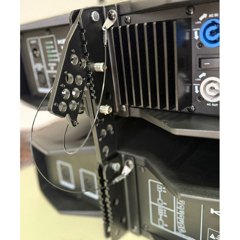 Caixa De Som Line Array Passiva Ksr Pro 2x6,5 + 2xti 480w V6 Preto Passivo