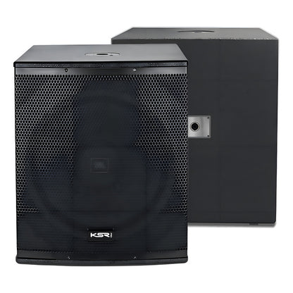 Sub Passivo 12 Ksr Pro 500w Rms 8 Omhs K-12.6p Woofer Jbl Cor Preto