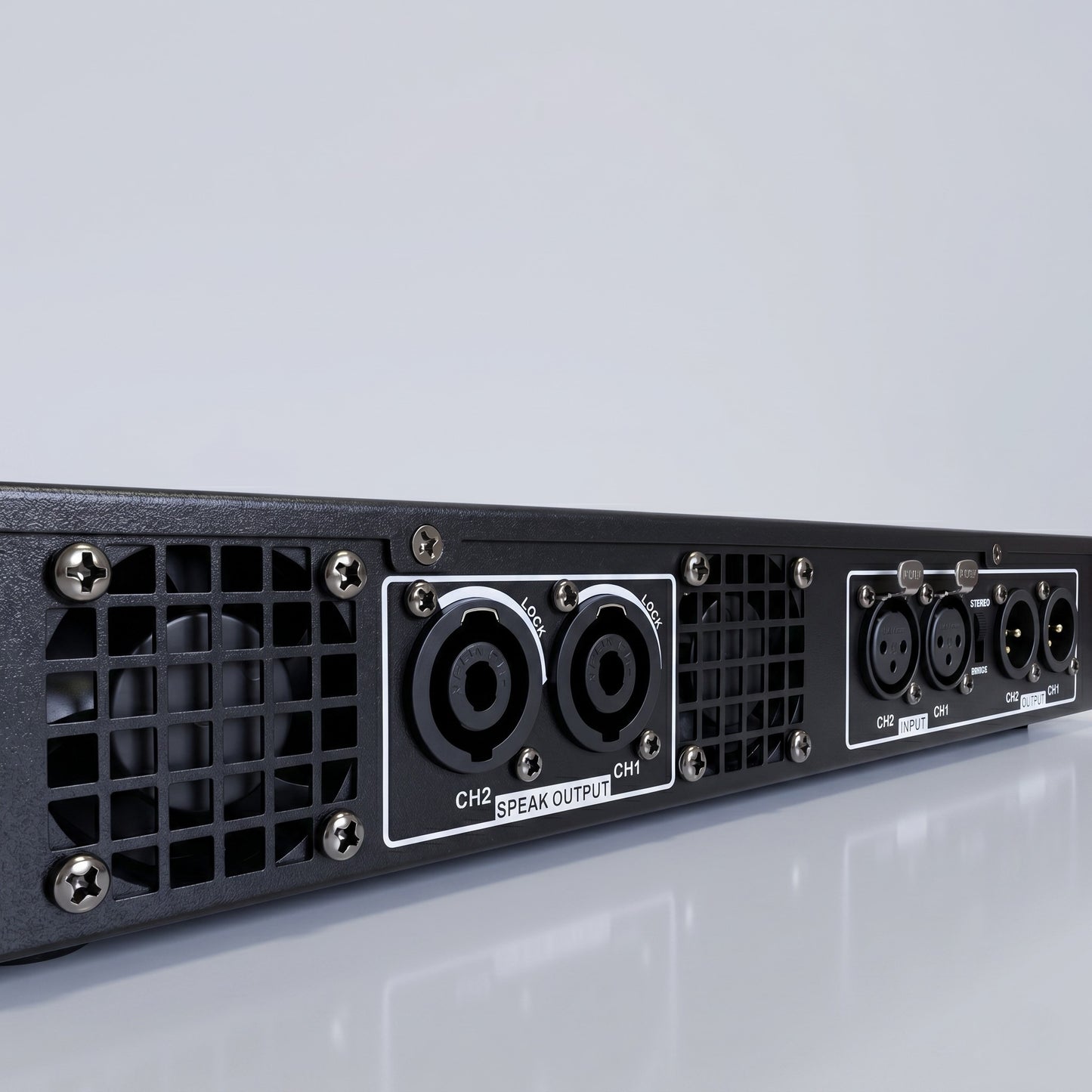 Amplificador Potencia Som Profissional 500w Ksr Pro Kda500