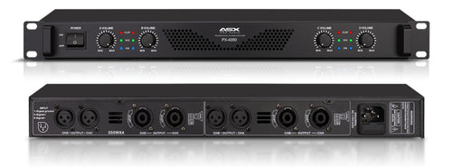 Amplificador Potencia 4 Canais Profissional 1500w Asx Px4350