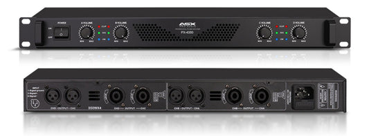 Amplificador Potencia 4 Canais Profissional 1400w Asx Px4375