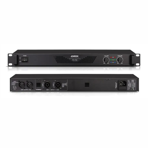 Amplificador Potencia Som Profissional 700w Asx Pro Px750