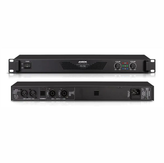 Amplificador Potencia Som Profissional 700w Asx Pro Px750