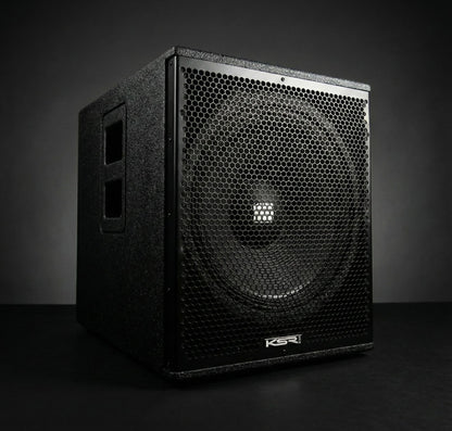 Sub Ativo 12  Ksr Pro 600w Rms K-12.6a Woofer Jbl Limiter + Preto Bivolt