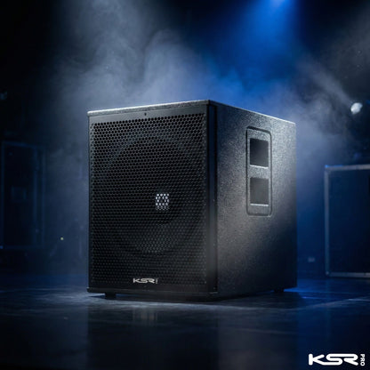 Sub Ativo 12  Ksr Pro 600w Rms K-12.6a Woofer Jbl Limiter + Preto Bivolt