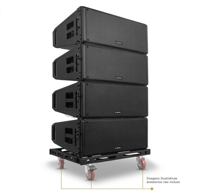 Line Array 10 Polegadas Ativo 2400w Dsp Ksr Pro V10a 137db