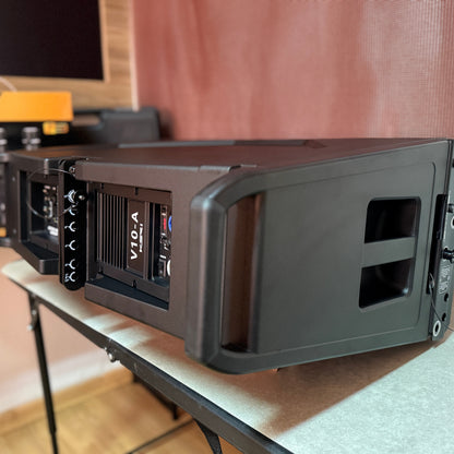 Line Array 10 Polegadas Ativo 2400w Dsp Ksr Pro V10a 137db