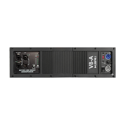 Line Array 8 Polegadas Ativo 2200w Dsp Ksr Pro V8a 135db