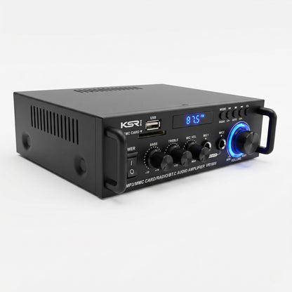 Amplificador Receiver Home Som Ambiente 300w Ksr Pro Vr1000