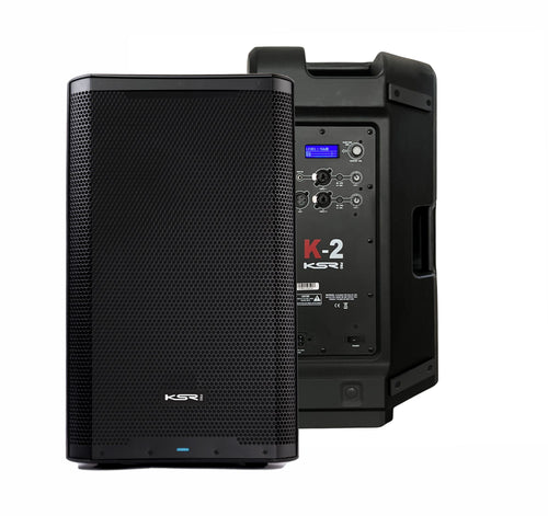 Caixa De Som Ativa 15 Profissional 2000 Watts Rms Ksr Pro K2 Preto 127/220v
