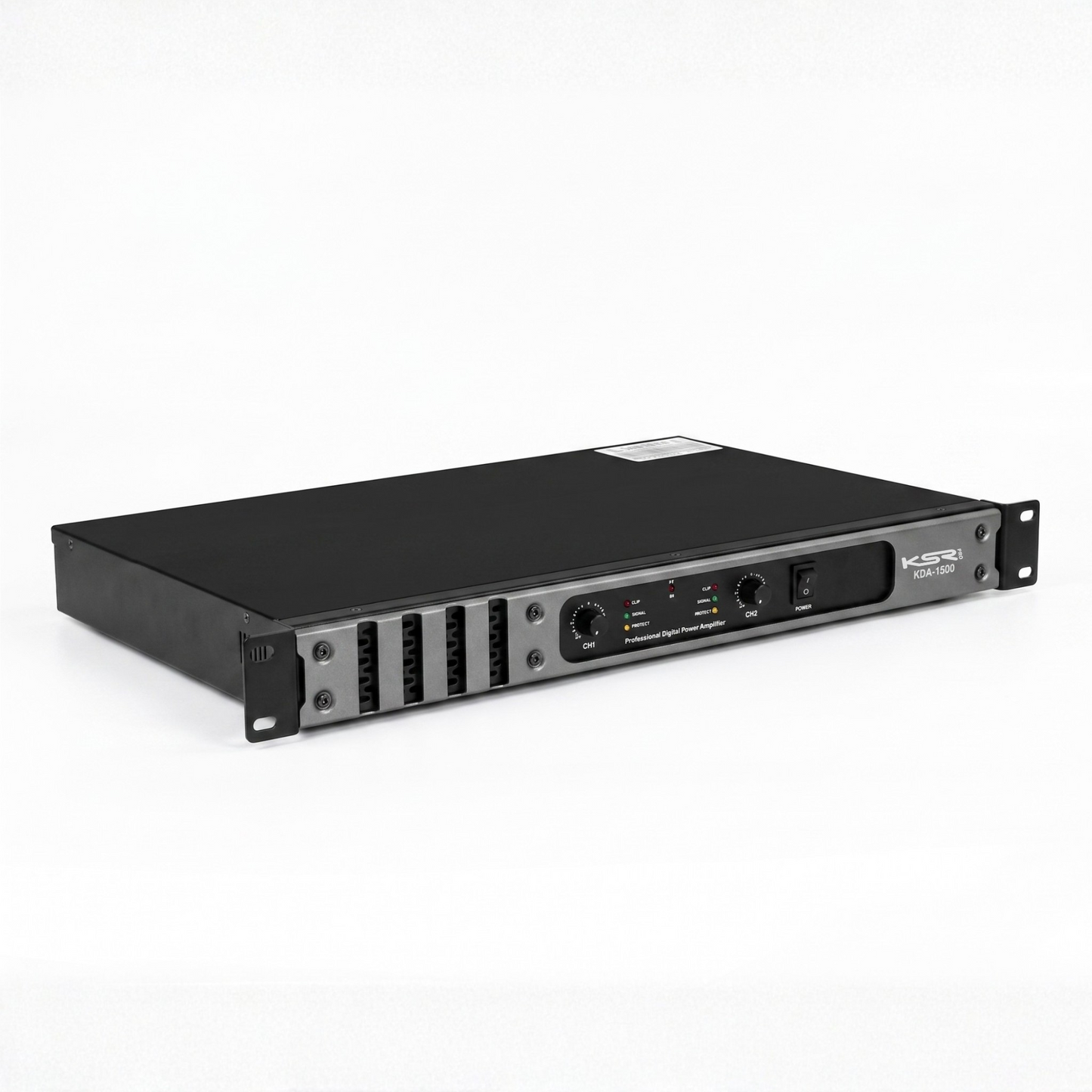 Amplificador Potencia Som Profissional 1500w Ksr Pro Kda1500