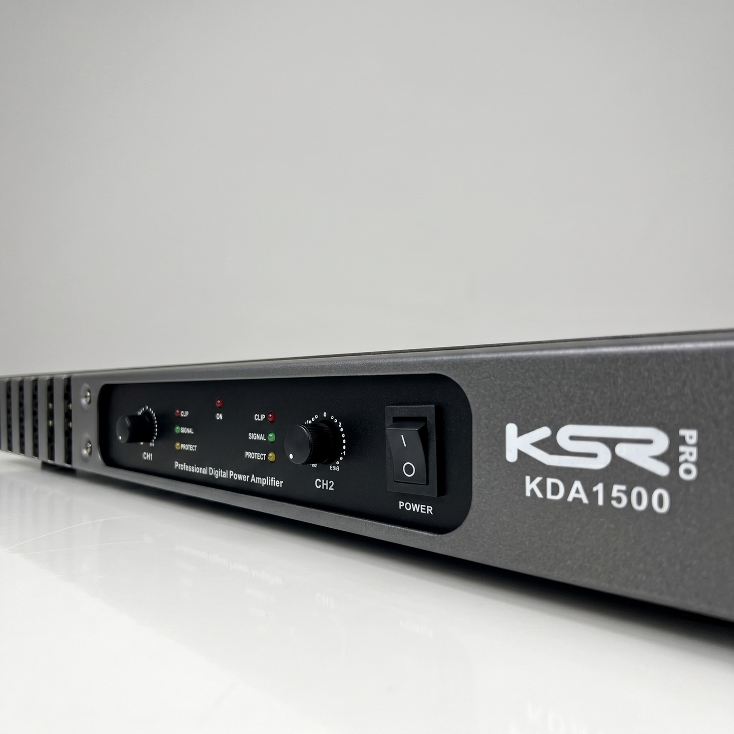 Amplificador Potencia Som Profissional 1500w Ksr Pro Kda1500