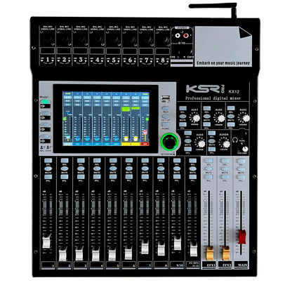 Mesa Digital 12 Canais Comp. Gate P Canal Lcd7 Ksr Pro Kx12 127/220v