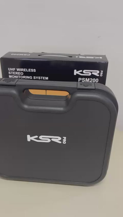 Monitor De Palco Sem Fio fone ponto retorno ksr pro psm200