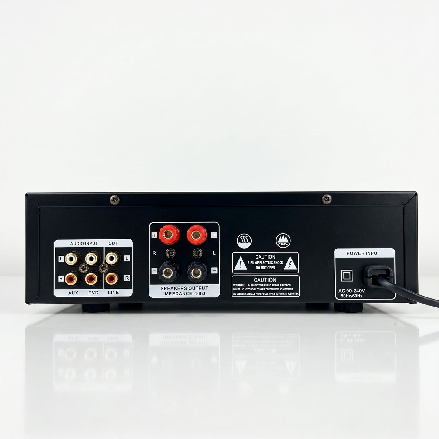 Amplificador Receiver Home Som Ambiente 500w Ksr Pro Vr2000