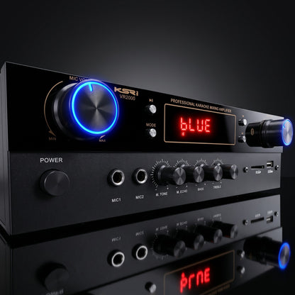 Amplificador Receiver Home Som Ambiente 500w Ksr Pro Vr2000