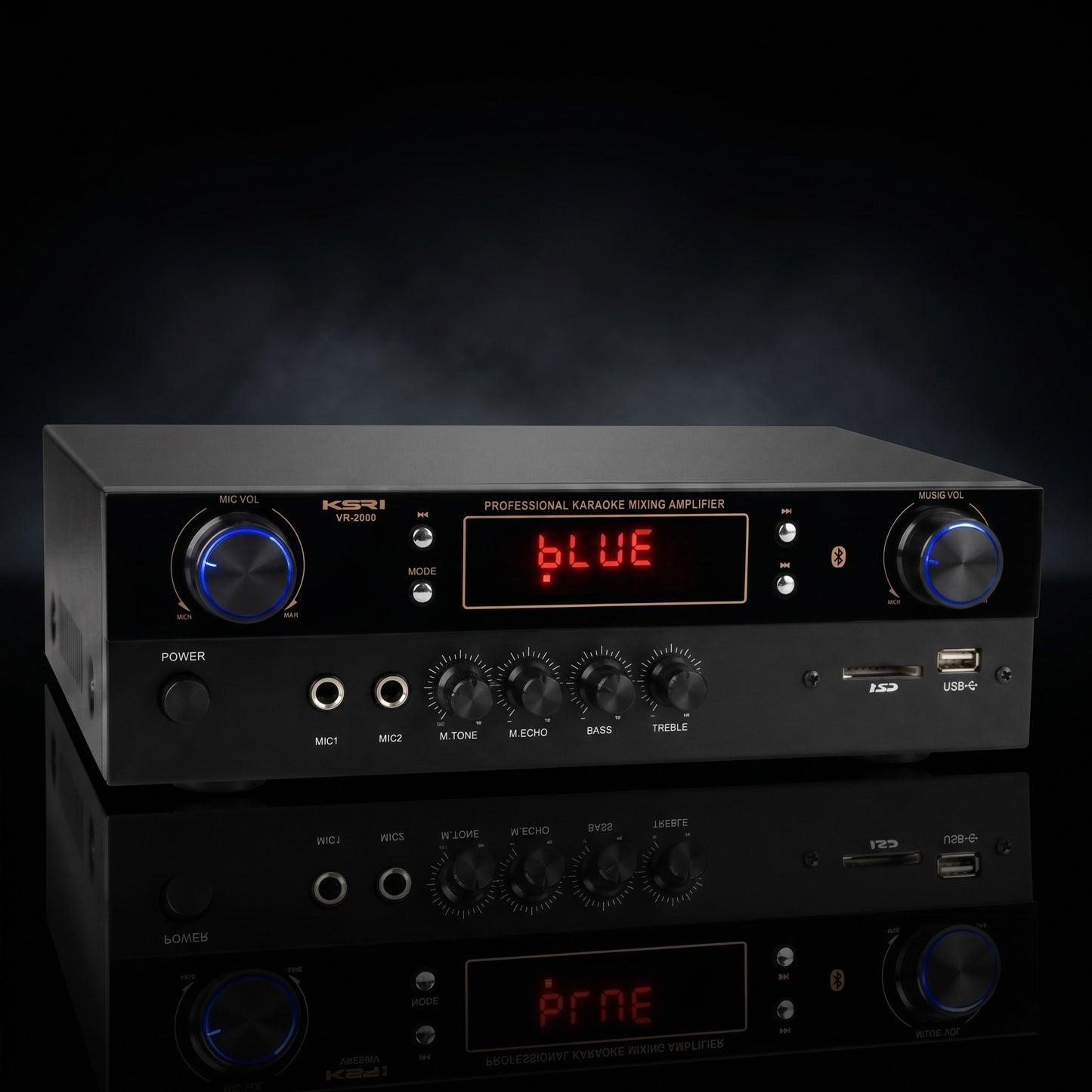 Amplificador Receiver Home Som Ambiente 500w Ksr Pro Vr2000