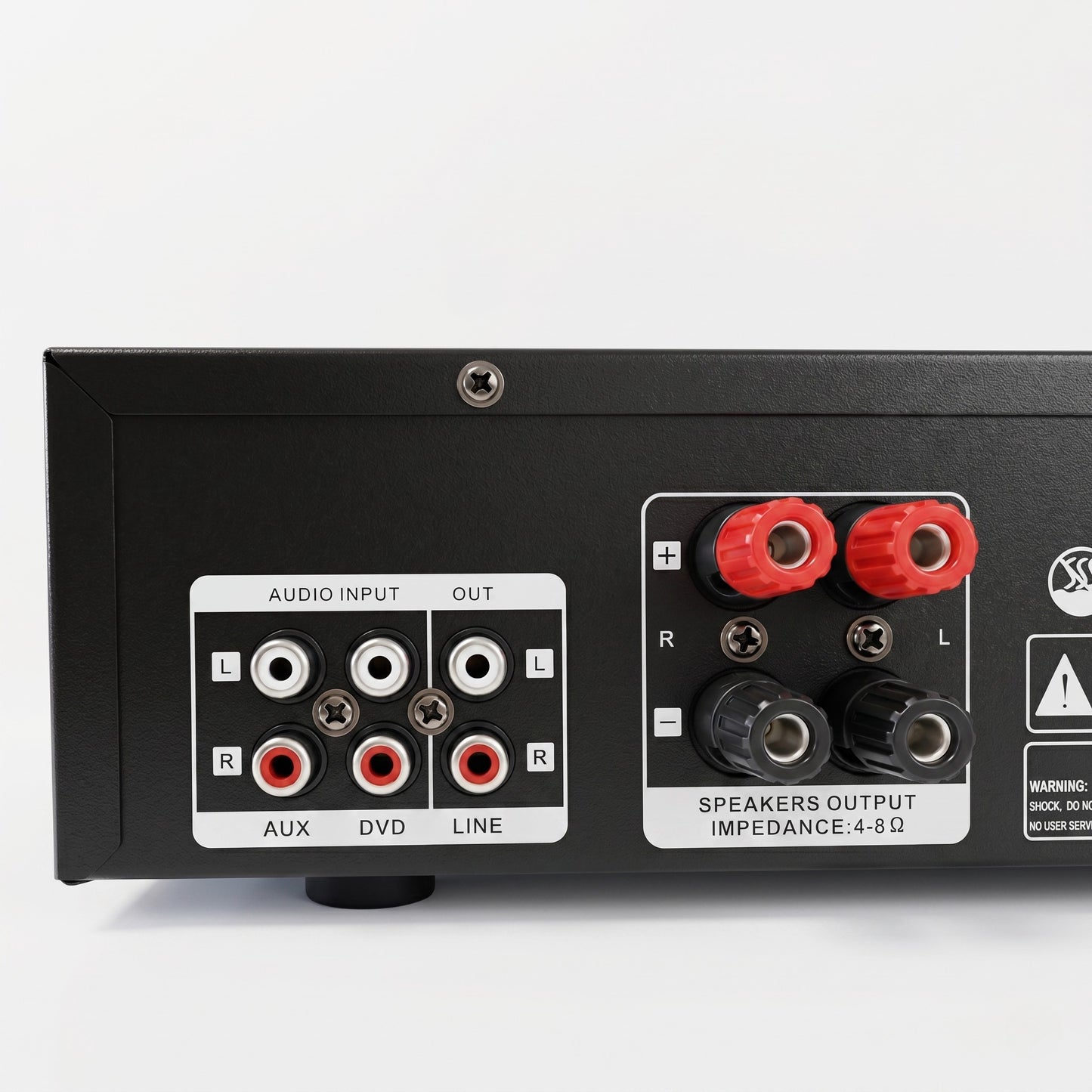 Amplificador Receiver Home Som Ambiente 500w Ksr Pro Vr2000
